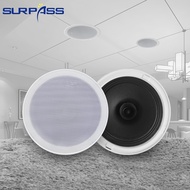 Audio Surround Sound Speakers System 6inch Ceiling Loudspeakers 8Ohm Roof Speaker for Home Backgroun