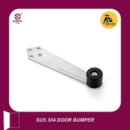 ECREW SUS 304 Stainless Steel Top Jamb Door Bumper Stopper