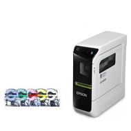 Yunnangang EPSON เครื่องพิมพ์ฉลากแบบใช้ความร้อนพกพา LW-600P ของแท้สติกเกอร์กันน้ำสำนักงานบ้าน USB Bl