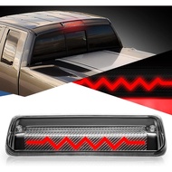 Auto Dynasty Carbon Fiber Look Sequential Heartbeat LED Third Tail Brake Light Compatible with Ford 