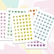 1cm表情贴纸 1cm Diameter Emoji Stickers
