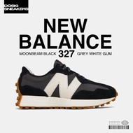 New Balance 327 Moonbeam Black Grey 100% Original Sneakers Casual Pria Wanita Sepatu Ori Murah Sepat