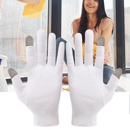 Touchscreen Cotton Gloves Breathable Work Gloves Cotton Work Gloves Sleeping Gloves Lotion Gloves fo