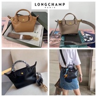 longchamp official store bag L1500 mini Top-Handle Bags sheepskin bag with gift box long champ 2022 fashion women bags