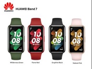 ---沽清！Out of stock！售罄！---Huawei Band 7，LEA-B19 華為智能運動手環，Ultra-Thin Design，Automatic SpO2，2-week battery life，100% brand new(原裝行貨-包1年保修!)!