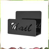Mail Organizer Countertop Mail Holder Acrylic Mail Sorter for Desk Envelope Holder Letter Organizer 