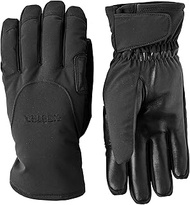 CZone Mellow 5-Finger Ski Gloves, Waterproof, Windproof Insulated Alpine Gloves, Leather Palm for Co