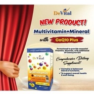 DEVITAL MULTIVITAMIN+MINERAL WITH COQ10 PLUS 30 FILM-COATED CAP