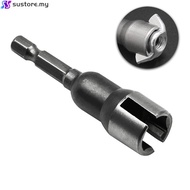 [Super] 6.35mm Hex Shank Socket Adapter Nut Socket Wrench Slotted Butterfly Bolt 66mm