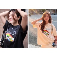 Levents x Hello Kitty | Rainbow Semi-Oversized Tee / 2 Color