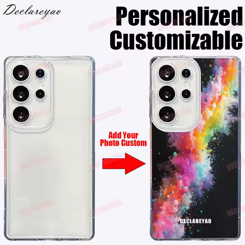 Personalized Customizable DIY Photos Coque For Samsung Galaxy A02 A02S A03 A03S A04 A05 A05S A11 A12