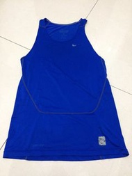 NIKE PRO COMBAT XL 藍 籃球束衣 籃球背心