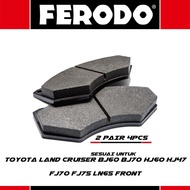 FERODO FRONT BRAKE PAD Toyota Land Cruiser BJ60 BJ70 HJ60 HJ47 FJ70 FJ75 LN65 SPM