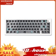 GMK67 Hot Swappable RGB Backlight Mechanical Keyboard Kit  2.4G  3 Mode Customized DIY Keyboard