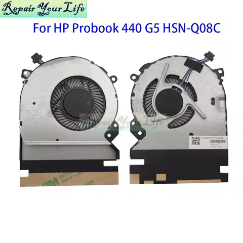 Notebook Cooler CPU Fan For HP Probook 445 G4 440 G4 G5 HSN-Q08C Laptop Processor Cooling Radiator F