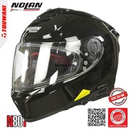 NEWEST Nolan N80-8 Classic N-Com Glossy Black Helmet