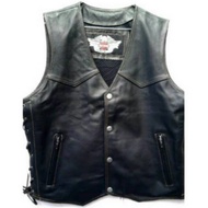 Harley davidson Men's semi Leather Vest