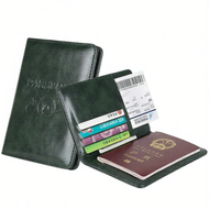 Jiaxun | RFID Passport Organizer Card Holder Boarding Pass Wallet