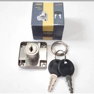 FERZA grey drawer lock (medium 138-22C)