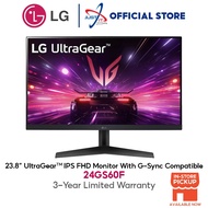 LG 24GS60F ULTRAGEAR 23.8" GAMING MONITOR ( 23.8" IPS FHD / 1MS / 180HZ / AMD FREESYNC / HD MI + DP 