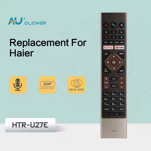 HTR-U27E Voice Remote Control Fit For Haier LCD LED Smart TV LE55K6600UG Remoto Controller LE50U6900