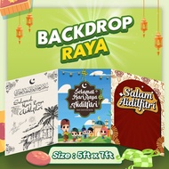 BANNER/BUNTING/BACKDROP DESIGN READY HARI RAYA