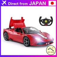 RASTAR 1/14 Scale Ferrari 458 Speciale R/C Model Car with LED Lights and Automatically Opening/Closi