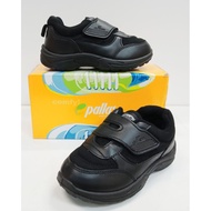 Pallas Jazz Black School Shoe/Kasut Sekolah Pallas Hitam 205-0164