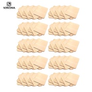 [SONONIA] 100 lot Blank Durable Wooden Pieces DIY Wooden Crafts Log Slice DIY 0.8inch Giallo 100pcs 