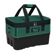 Square tool bag with high base for repairing items with high quality plastic base - High base bag