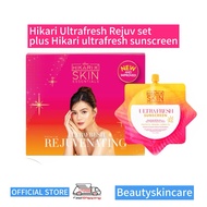 Hikari Ultrafresh Rejuvenating set + Hikari ultrafresh sunscreen