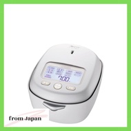 TIGER Rice Cooker 3.5 cups Pressure IH style JRX-T060-WT [Moon White]