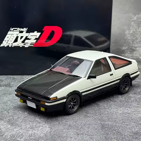 AUTOart 1/18 SCALE Toyota Sprinter Trueno (AE86) “Project D” Final version Car model Static collecti