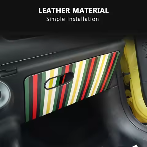 Upholstery Pad For Mini J01 J05 F65 F66 F67 Car Front Passenger Compartment Anti-kick Pad Protection