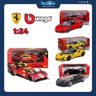 Ferrari 1:24 scale model SF90 Stradale, SF90 XX, FXX K, 499P, 330 P4 Daytona genuine BBURAGO