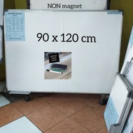 90 x 120 whiteboard + marker Penghapus