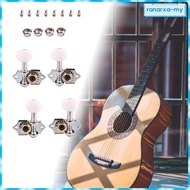 [RanarxaMY] 4 Pieces Guitar String Tuning Pegs Repalce Guitar Tuner for Acoustic Guitar