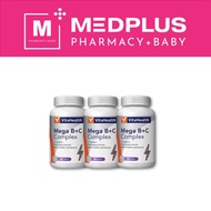 VitaHealth Mega B+C Complex 30'sx3