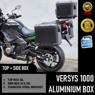 Kawasaki Versys 1000 Versys1000 ALUMINIUM BOX SIDE BOX SIDE PANNIER TOP BOX Aluminium Side Box Top Box
