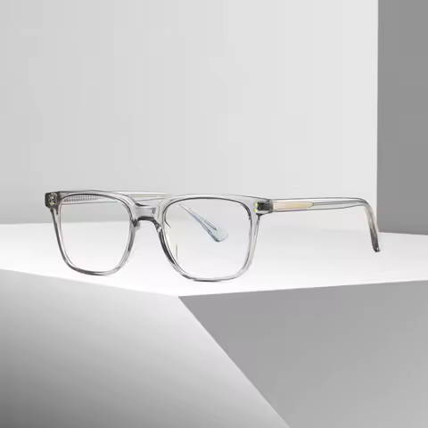 Zenni TR 90 Rectangle Clear Eyeglasses Progressive transparency Glasses Frame Prescription Glasses M