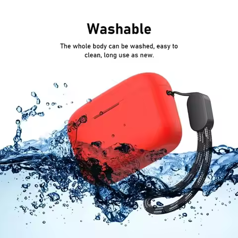 Silicone Earphone Case Anti-fingerprint Shockproof Wireless Earphone Accessories Compact Dustproof f