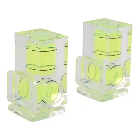 B23B 2 PCS Hot Shoe Bubble Level Camera Two Axis Spirit Level For Digital And Film Camera