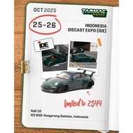TARMAC WORKS 1/ PORSCHE RWB 997 TSUBASA GREEN - INDONESIA DIECAST EXPO XII 2025 EXCLUSIVE