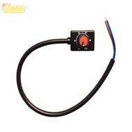 SEEO DC 0/1-10V Knob LED Dimmer, Copper Red Low Voltage Passive Dimmer, Durable Black Plastic PWM Di