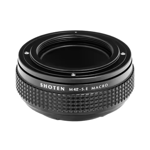 SHOTEN M42 to E Macro Lens Adapter Helicoid M42 Screw Lens to Sony E a5000 a6000 a6400 A7C A7C2 A1 A