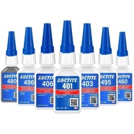 Lotte 401 Glue 406 495 410 425 480 Super Glue Quick-Drying Glue Metal Plastic Handmade Instant-Dryin