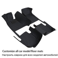 Durable Leather Floor Mat for Mercedes B-Class W245 W246 W242 W247 B-Klasse B180 B200 B250 b250E Boxer 40 car accessorie