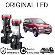AM 2pcs H4 LED Headlight Projector High Power Mitsubishi Kuda Car