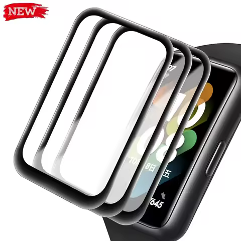 Screen Protector for Samsung Galaxy Fit 3 Anti-scratch Film for Galaxy Fit3 Full Coverage 5D Curved 