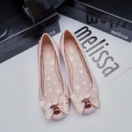 Melissaสตาร์โบว์ติดปากปลาสวยงามรองเท้าชายหาดเดี่ยวรองเท้าแตะผู้หญิงsandalsรองเท้าแตะรัดส้นรองเท้า me